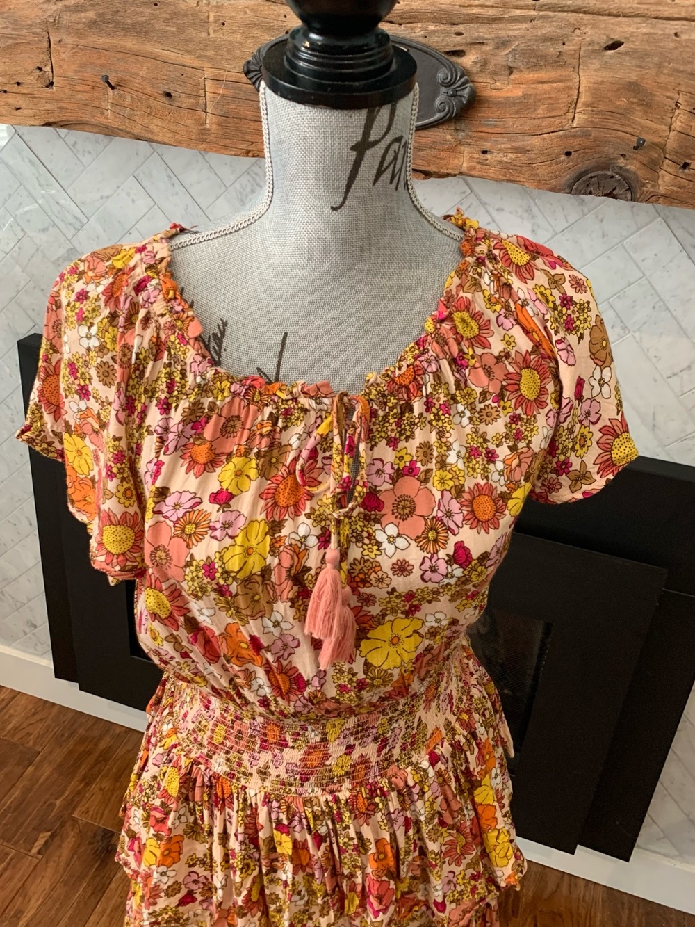 Patrons of Peace Floral Mini Dress